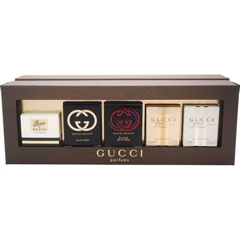 gucci variety 4 piece mini set|Gucci Perfume Gift Sets .